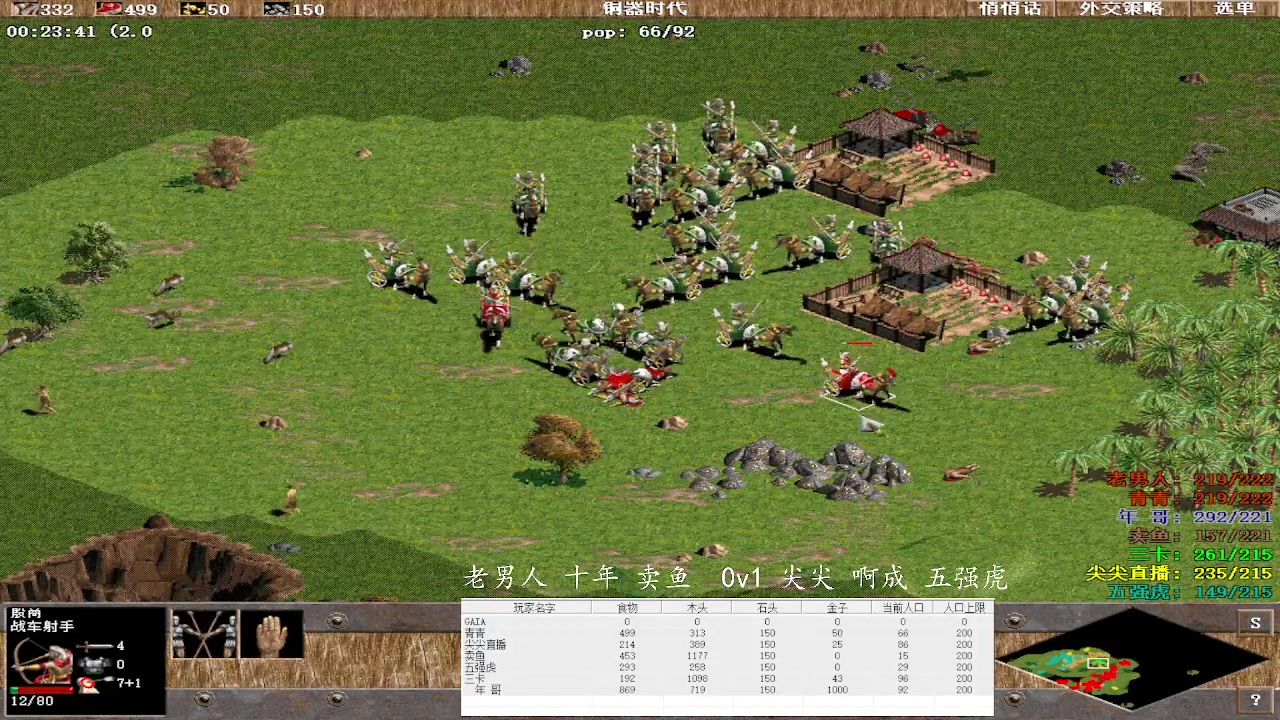 老男人 十年 卖鱼  3v2 尖尖 啊成 五强虎