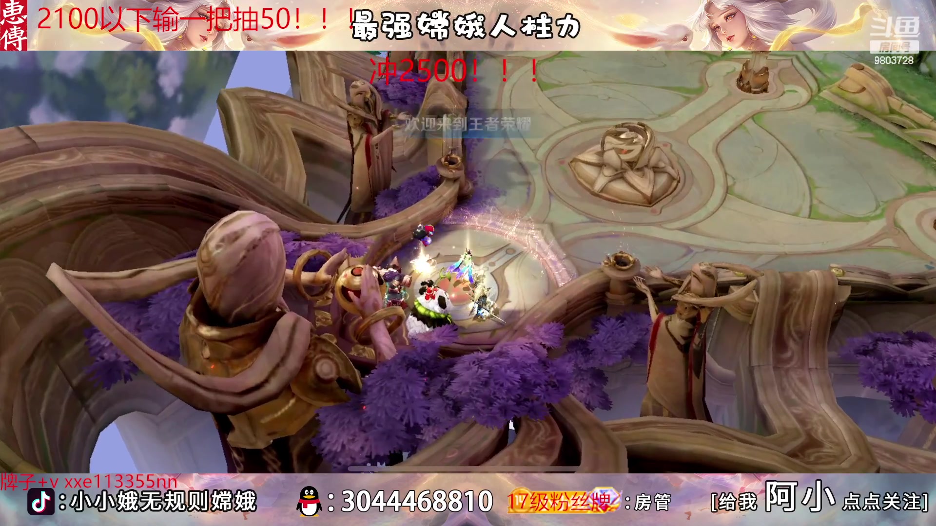 【2023-02-16 22点场】小小娥1：天花板嫦娥闭着眼睛冲分！