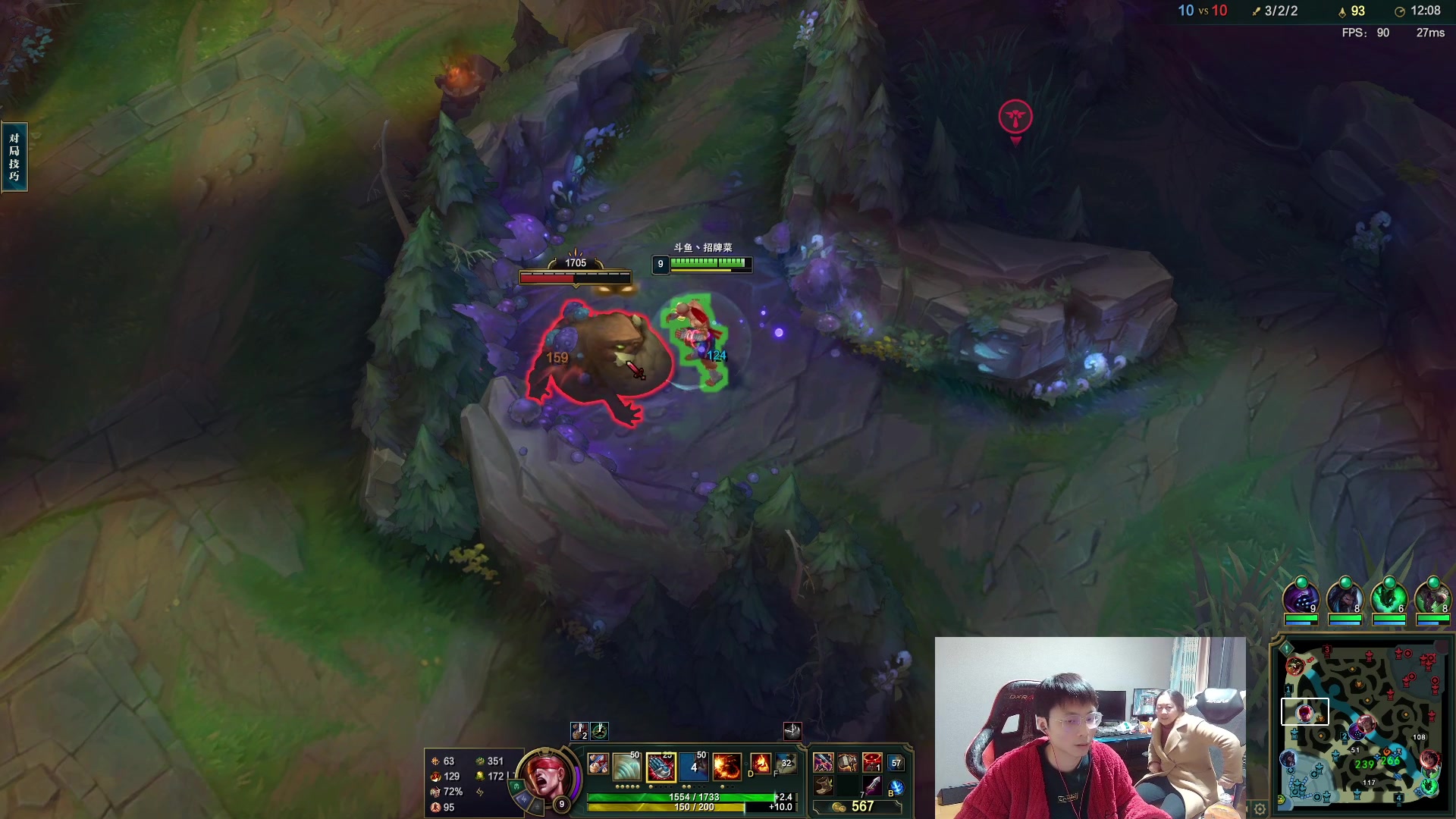 【2023-02-16 23点场】Night丶杀神风：盲僧加强 中单盲僧90胜率冲峡谷大师！