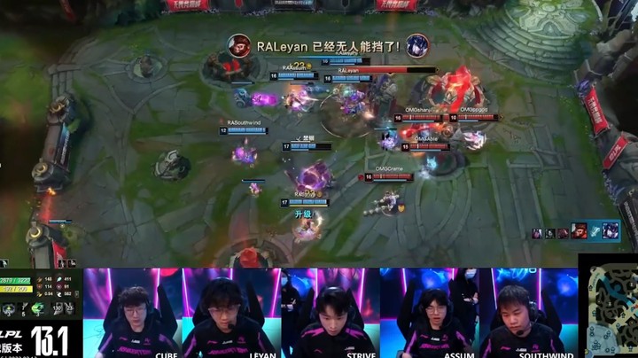 【LPL春季赛】RA2-1 精彩集锦