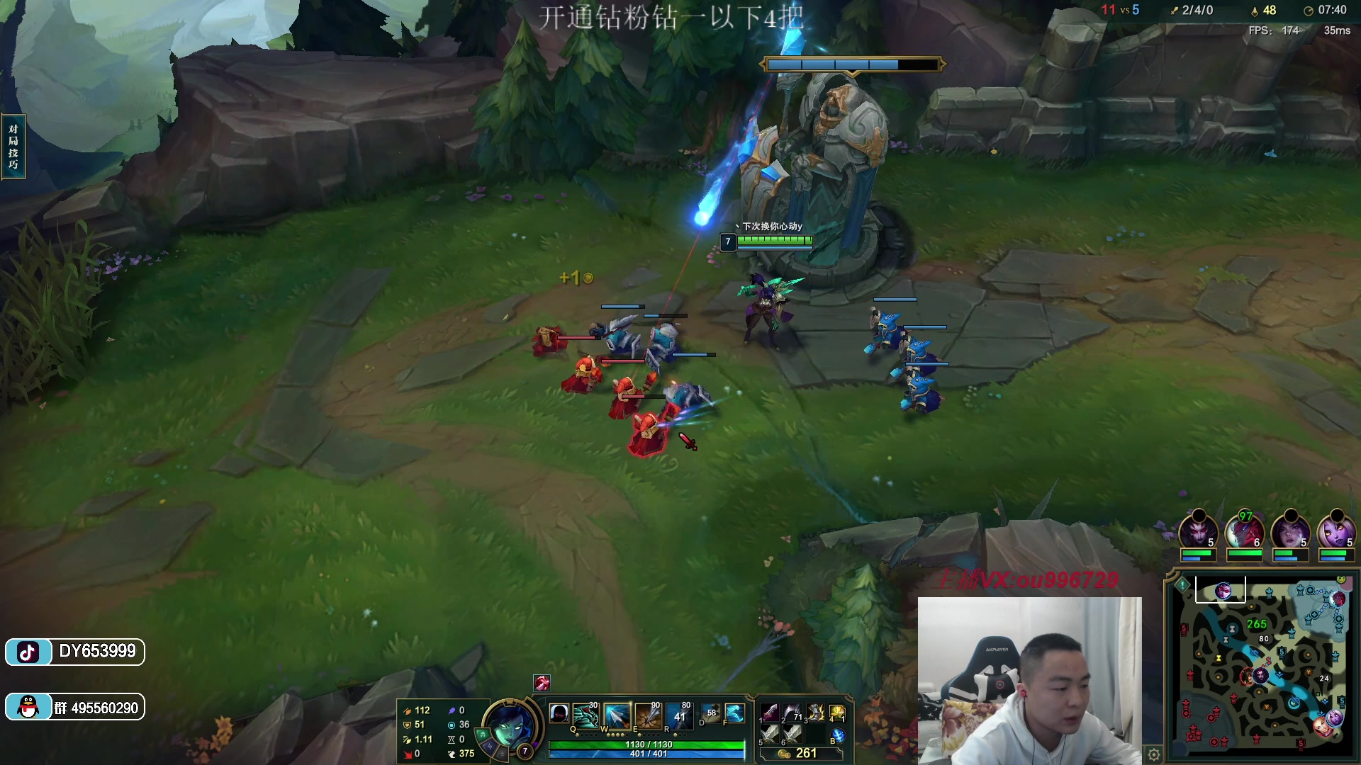 【2023-02-17 23点场】暗夜猎手光头强：第一vn：小代克星！！！