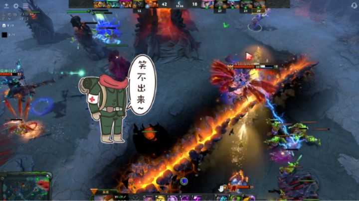 惨兮兮DOTA2五号位巫医败北时刻