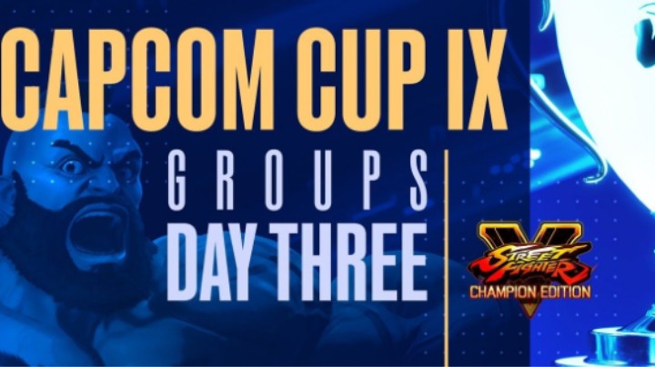 【街霸5】Capcom Cup IX - Groups - Day 3 村肉vs百地超级亮眼