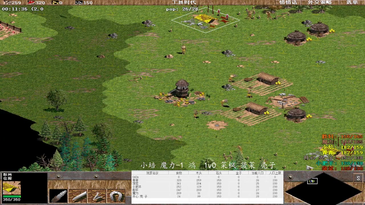 小培 魔力-1 鸿  3v1 菜枫 菠菜 壳子