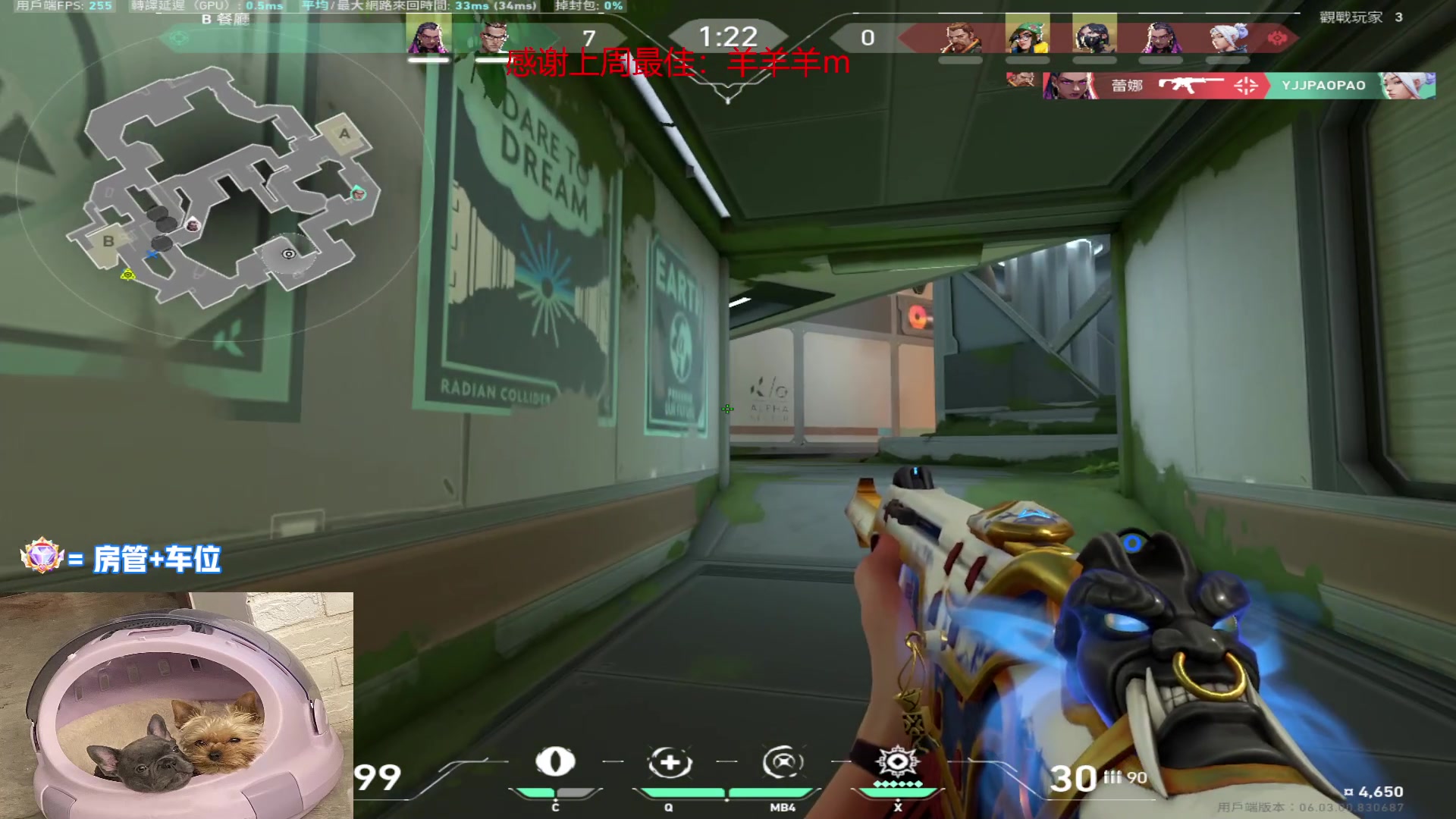 【2023-02-19 19点场】瓦罗兰特啊杰：【啊杰】：版本答案 M4练起来