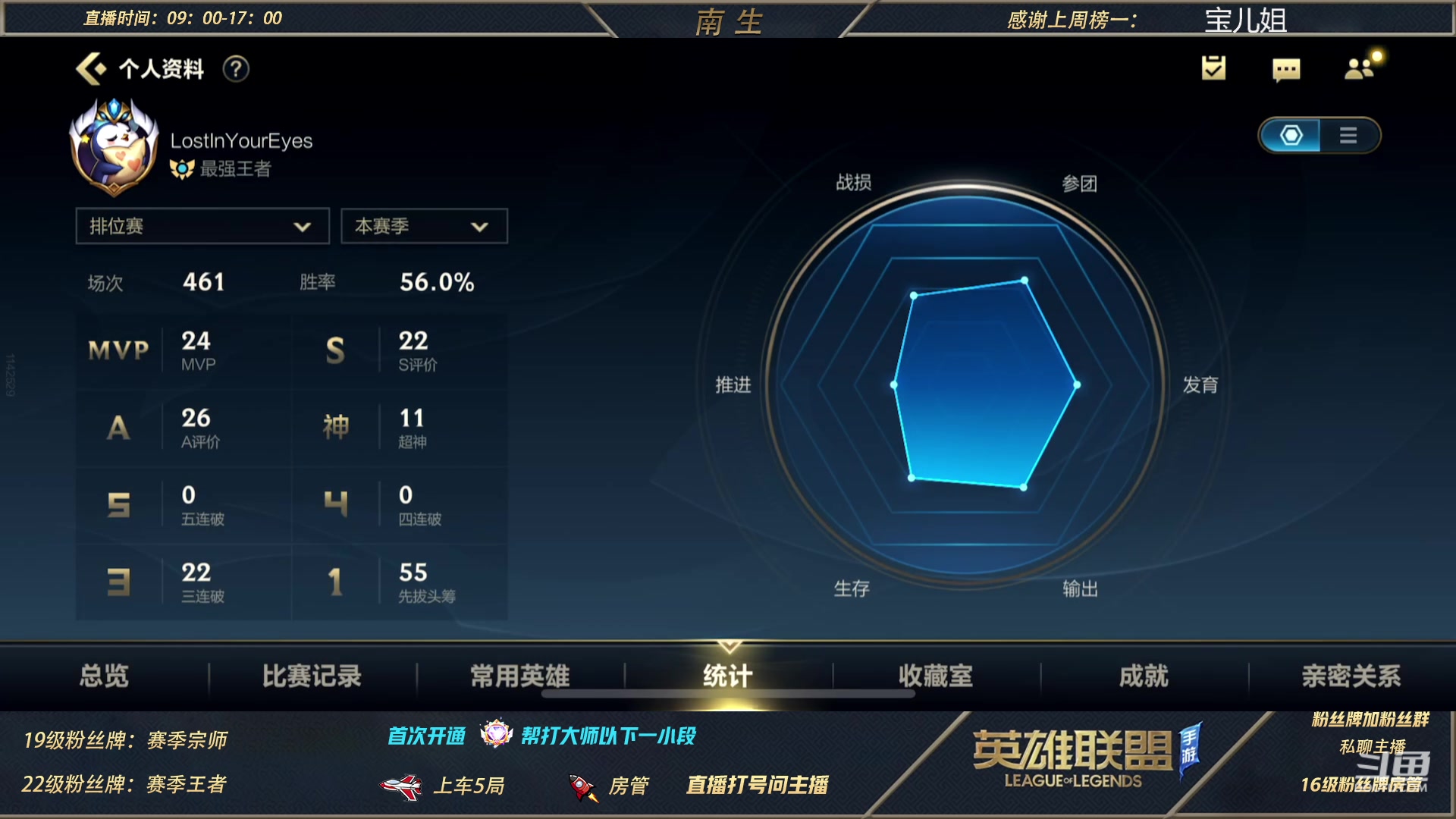 【2023-02-20 12点场】心星丶南生：单人线顶级细节 博弈