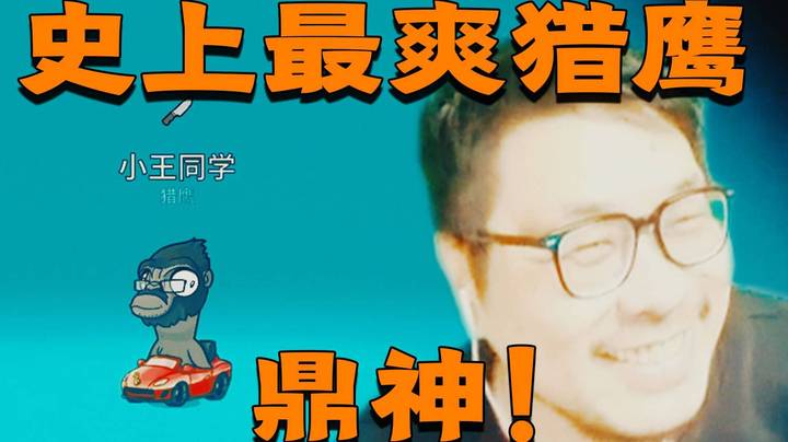 【王师傅】史上最爽的猎鹰！难道他真的是鼎神！