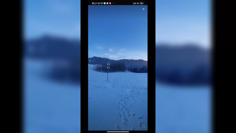 新疆的雪景真是好看