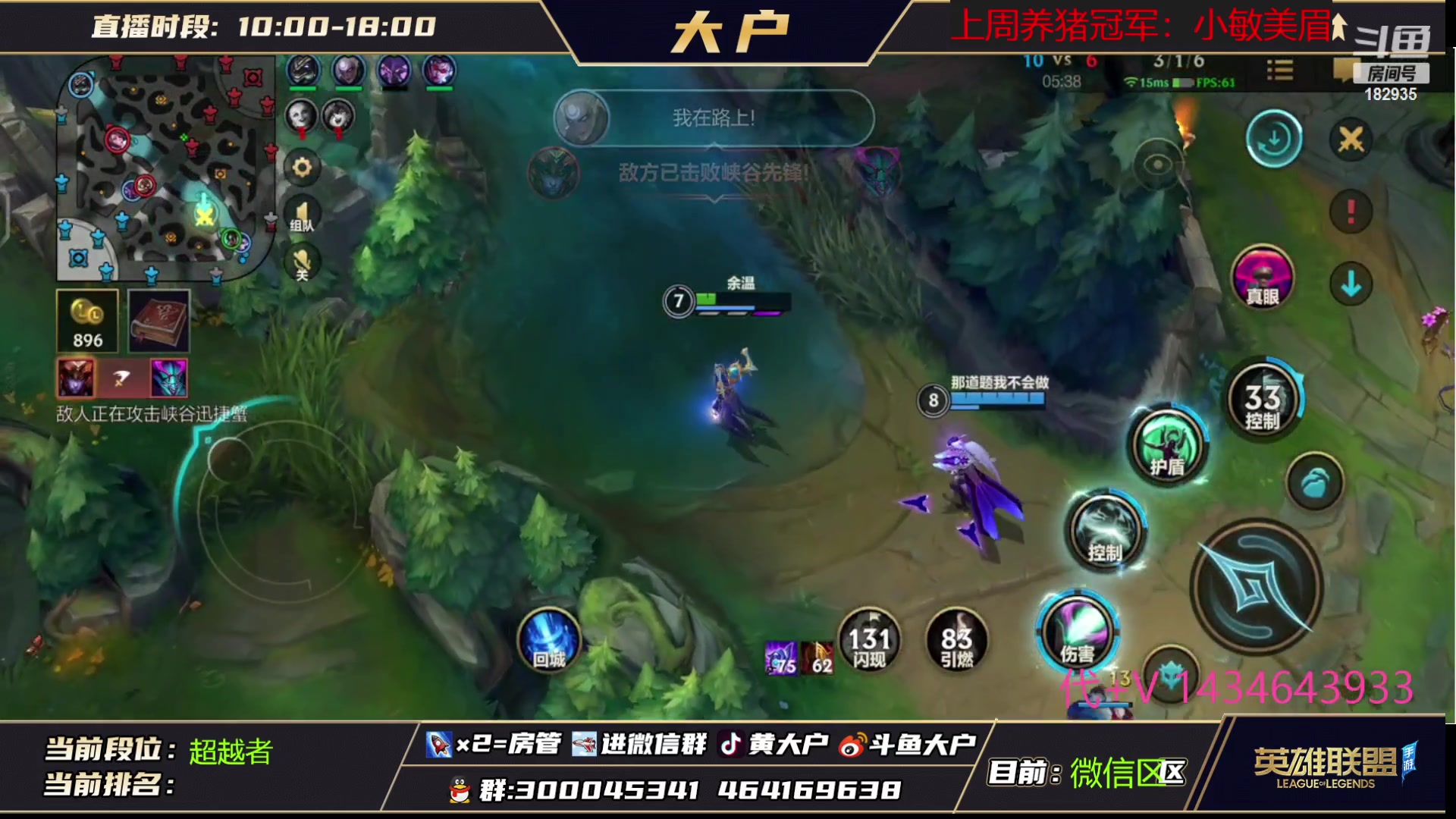 【2023-02-20 16点场】大户呀：辅助单排怎么玩！高手都是孤独的