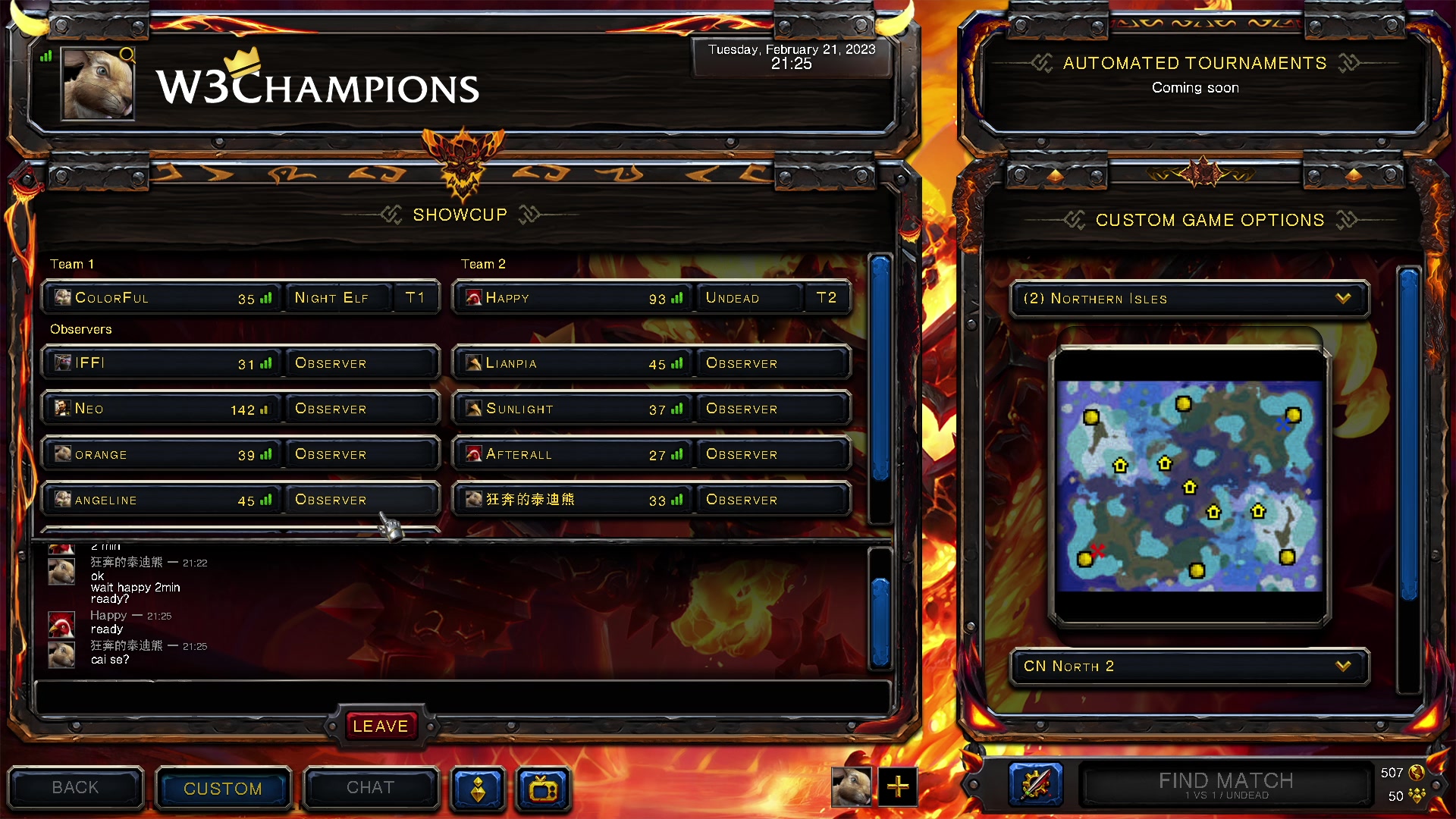 【2023-02-21 20点场】iameer0：【直播】7点直播天秀杯