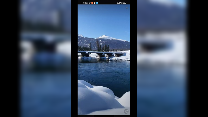 新疆的喀纳斯雪景真好看啊