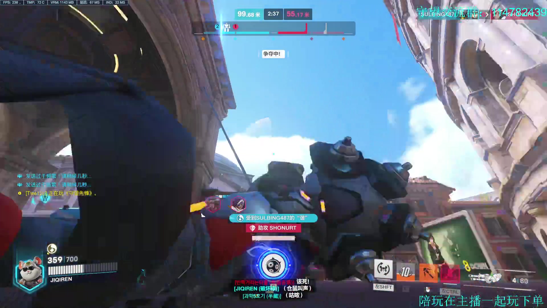 【2023-02-22 20点场】训练把场机器人：机器人：重装坦克