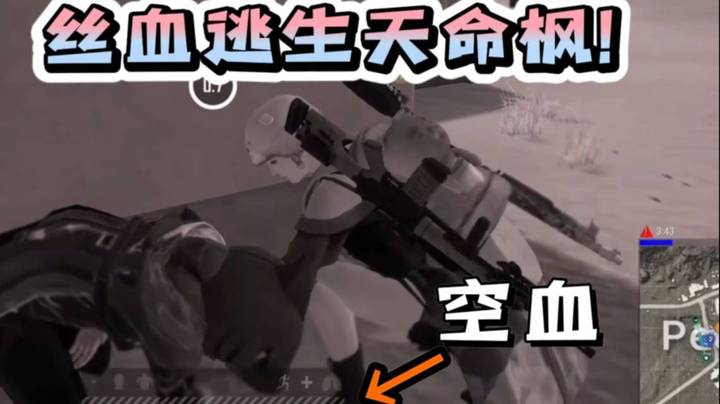 撞到憨憨之后 两次丝血逃生 天命枫！