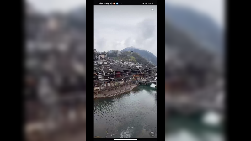 阴天的凤凰古城还是很好看的