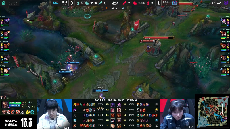 【英雄联盟】英雄联盟赛事的精彩时刻 20230224 11点场