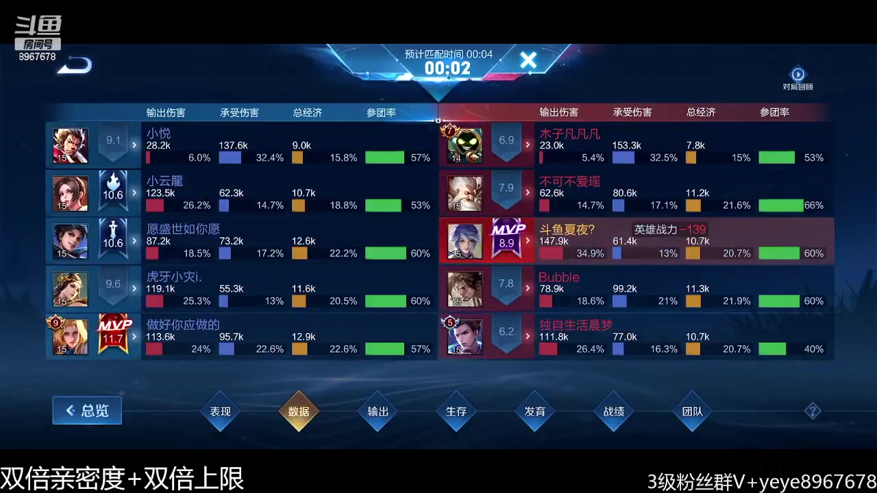 【2023-02-20 23点场】夏夜xyw：国服鹅鹅杀主播（白银双倍）