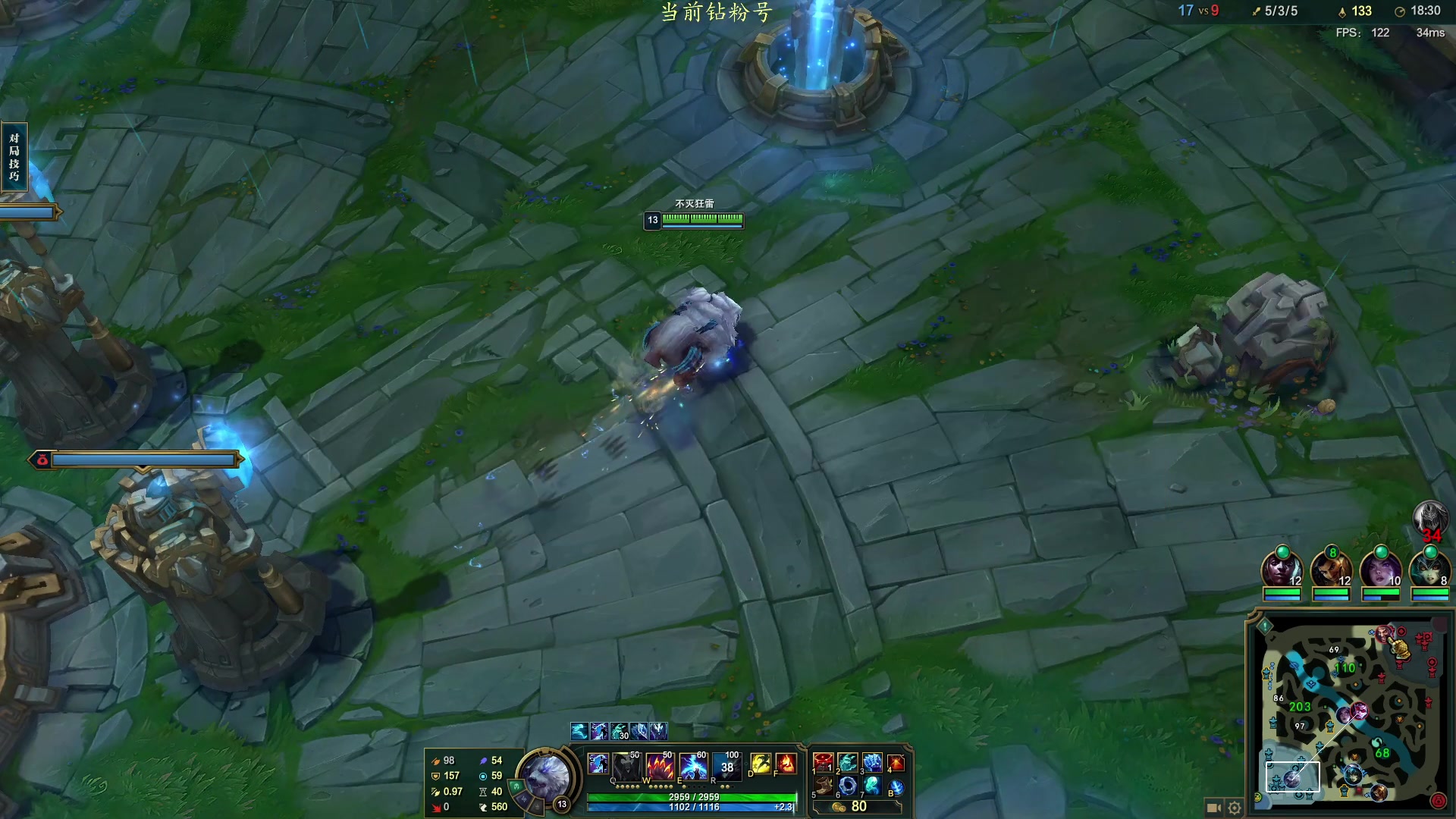 【2023-02-24 21点场】熊王c：熊王c：开通钻粉打三盘