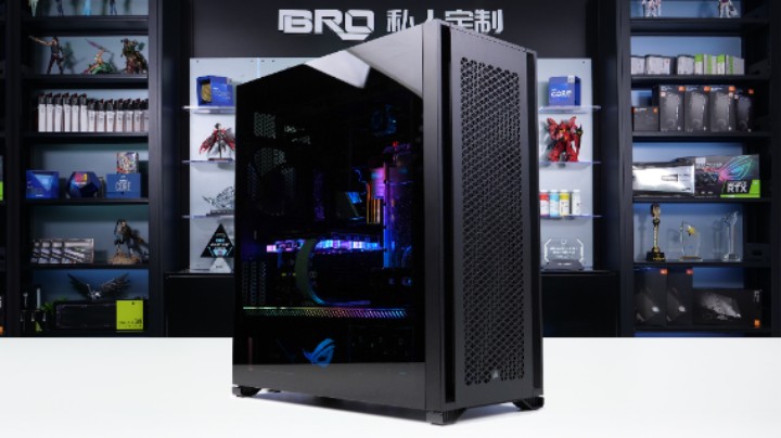 BRO-海盗船7000D 极简风格 质感拉满 分体式水冷  方案展示分享