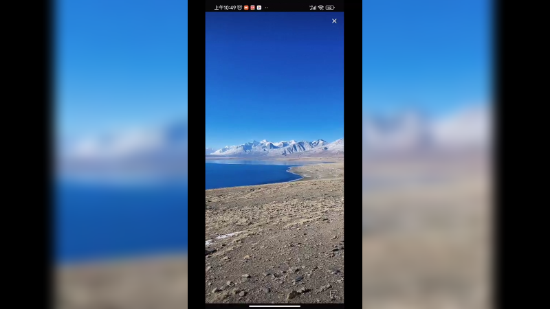 西藏的雪山到处都是