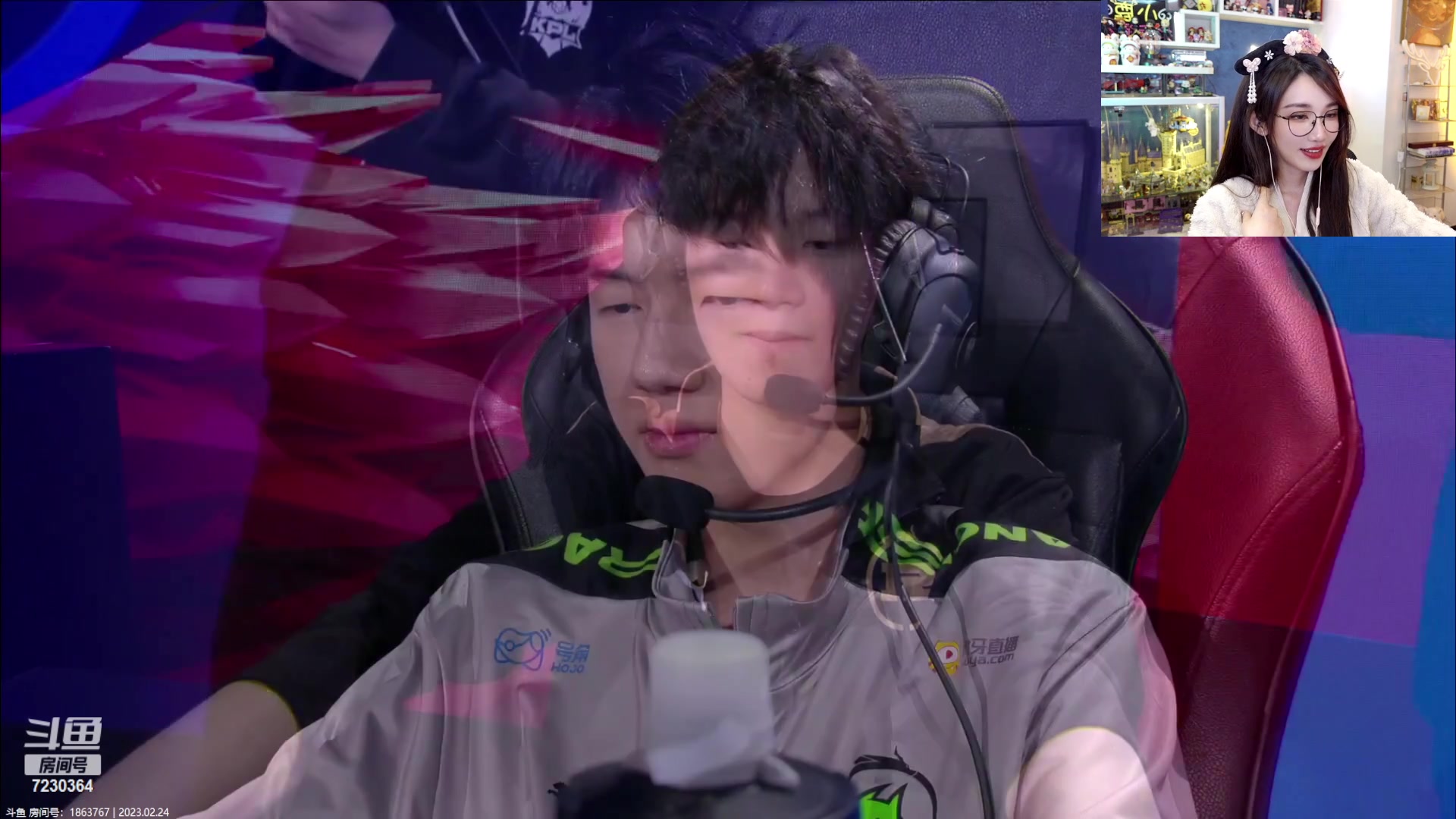 【2023-02-24 19点场】解说小鹿呀：七年小鹿：狼队 vs TES