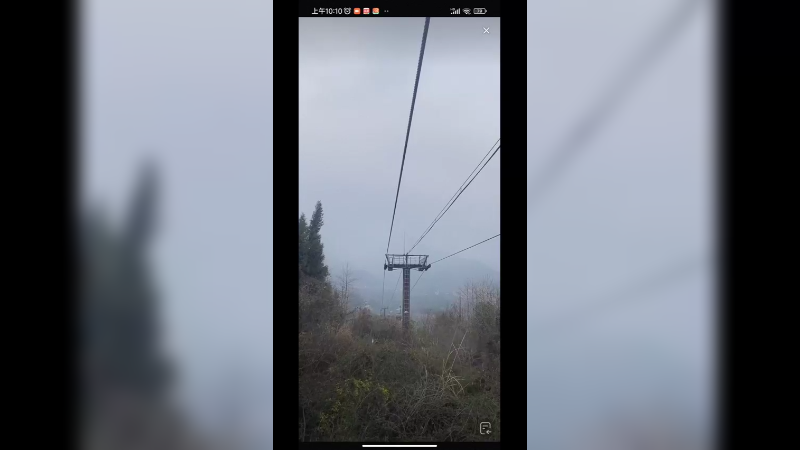 坐缆车去张家界天门山