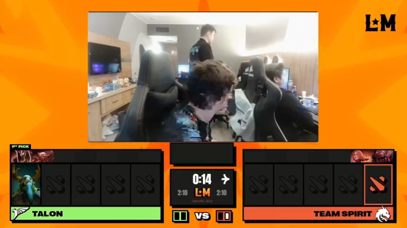 2月24日利马Major  Talon VS Spirit   第二场