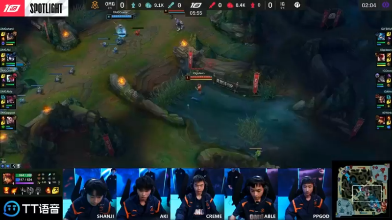 2023LPL春季赛OMG VS IG 精彩集锦
