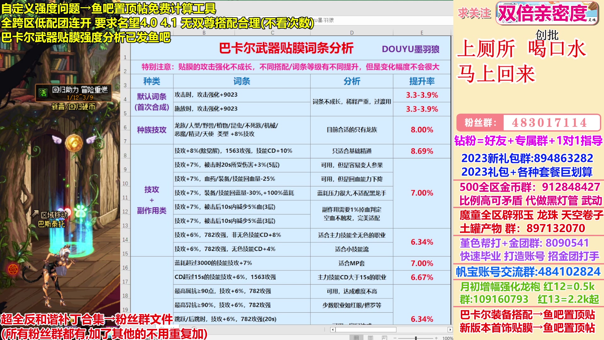 【2023-02-25 22点场】墨羽狼不是摸鱼娘：我有罪啊，还是继续低配团吧