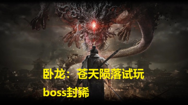 卧龙：苍天陨落试玩boss封豨