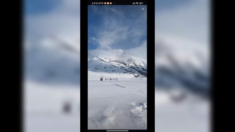 新疆的雪景真是梦幻，二月底还是白雪皑皑