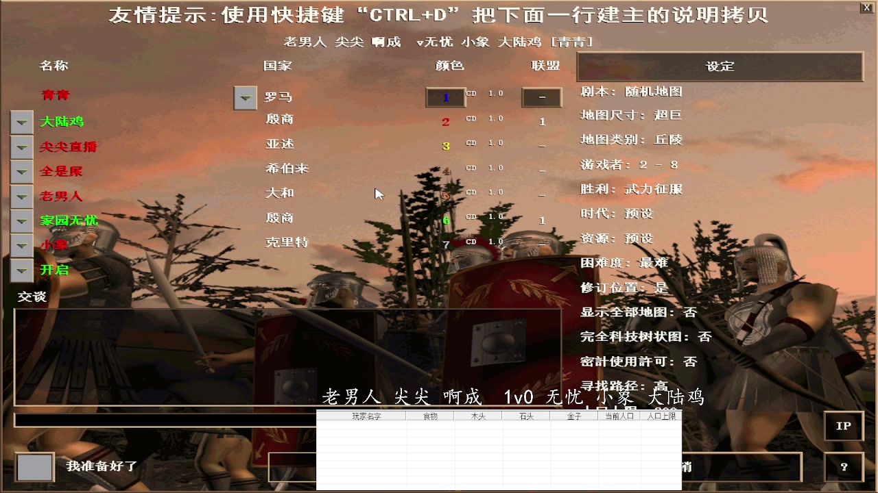 老男人 尖尖 啊成  3v2 无忧 小象 大陆鸡