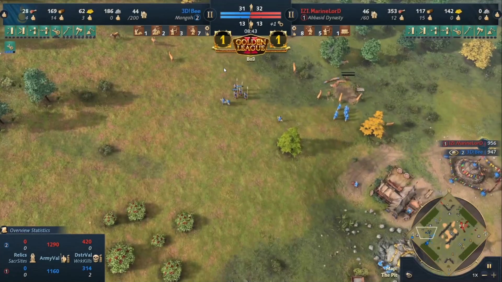 【2023-02-25 23点场】顾非池：帝国时代黄金联赛解说