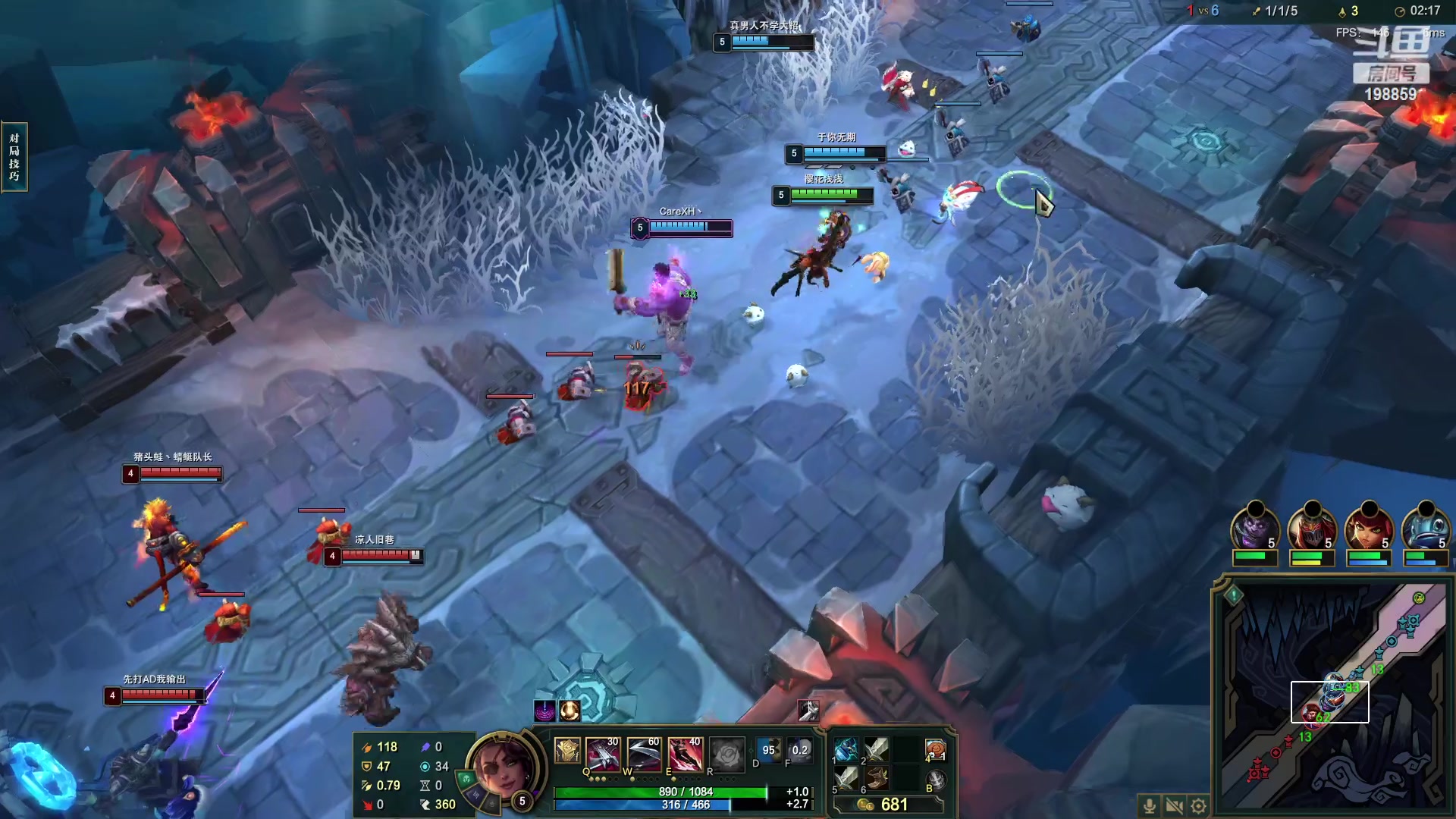 【2023-02-23 19点场】主播阿迎：你怎么知道我抽到小鹿头了