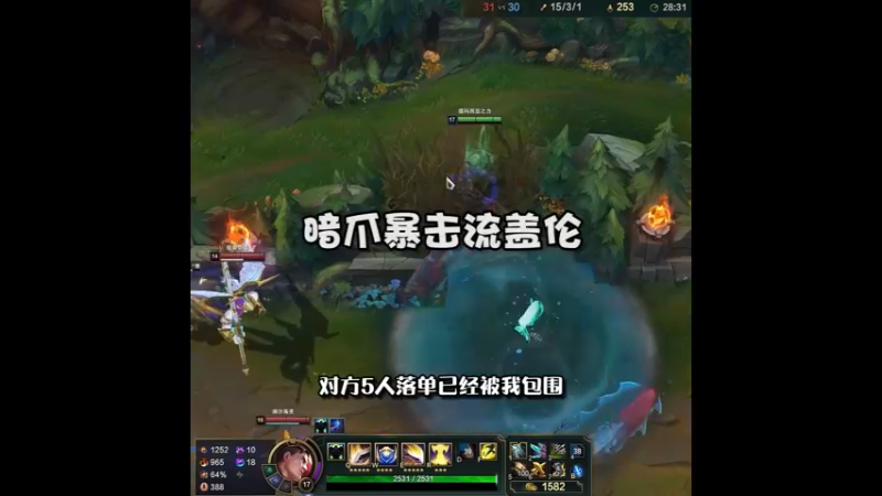 狂风暴击流盖伦