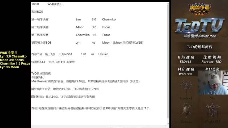 【TED出品】WSB决赛 Lyn vs Moon 连环拳