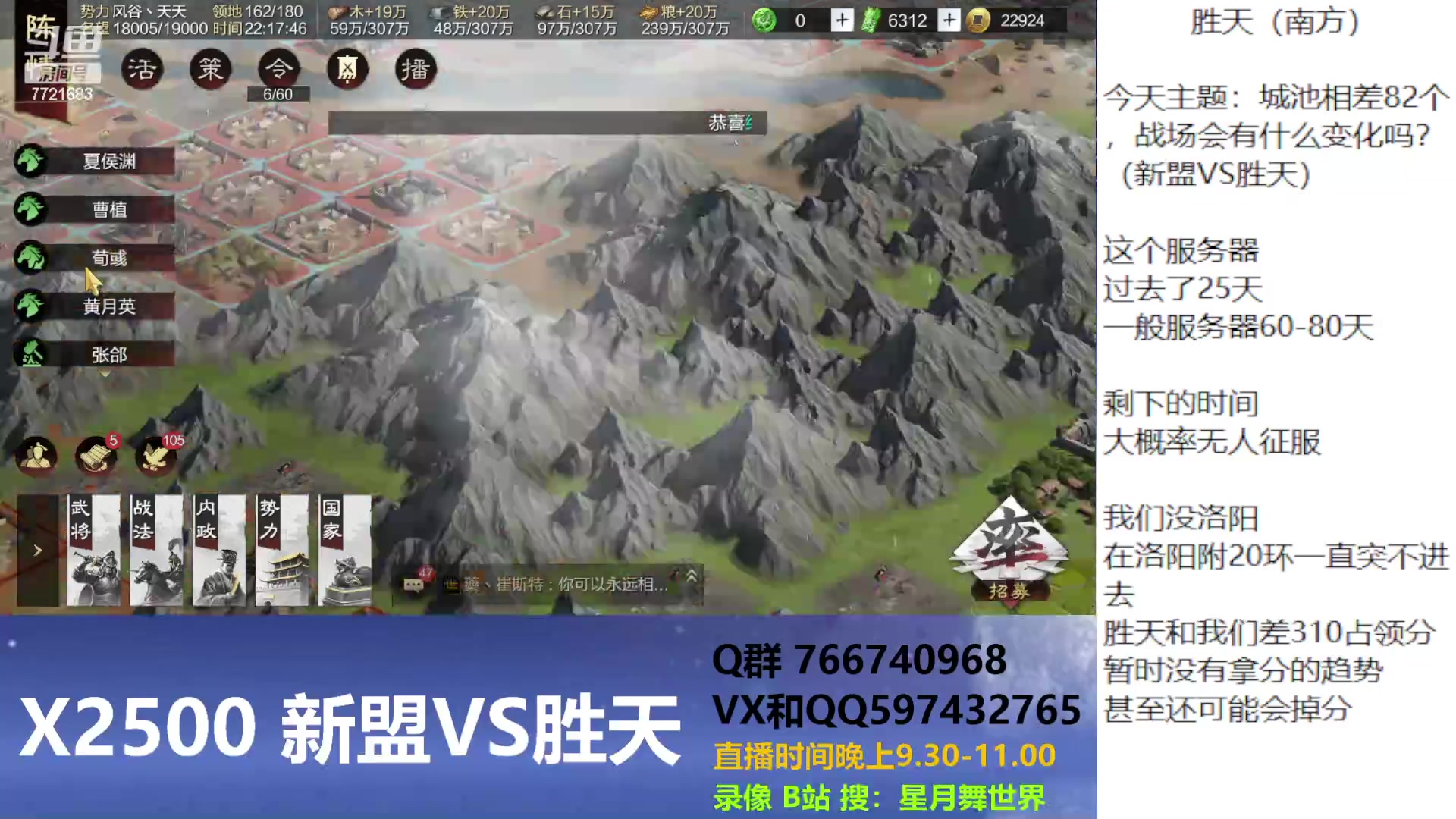 【2023-02-27 21点场】星月舞世界：城池相差82个，战场会有什么变化吗？（新