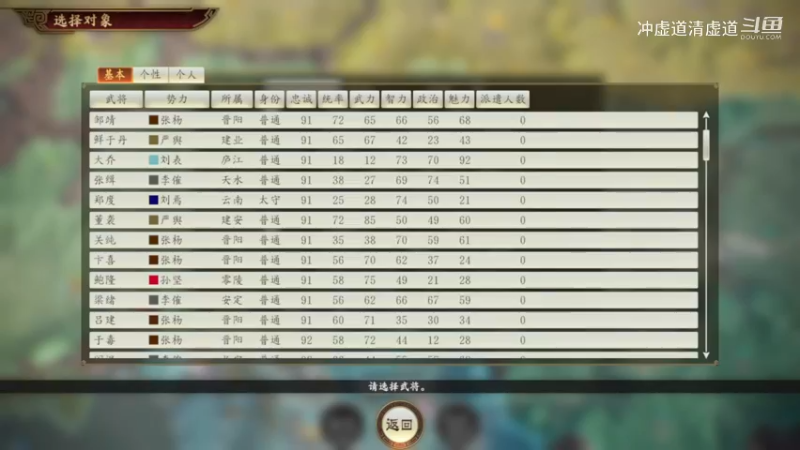 张鲁，我军攻打新野没有成功