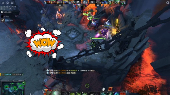 美滋滋DOTA2四号位不朽尸王躺赢时刻