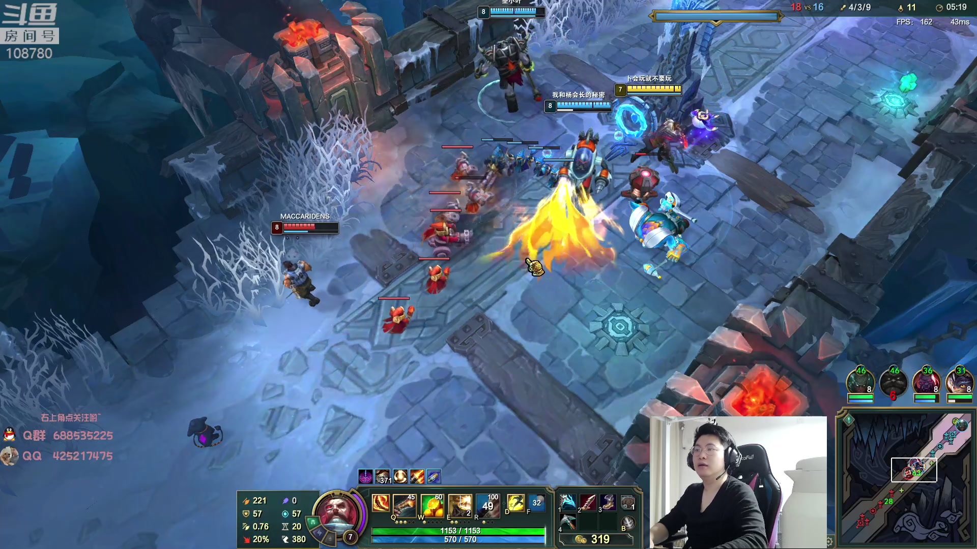 【2023-03-03 00点场】兮饭锐雯：大乱斗典狱长来了