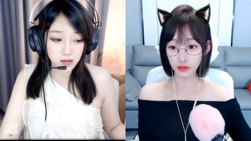 解说孙立人和女主播连麦聊天，笑起来真可爱啊