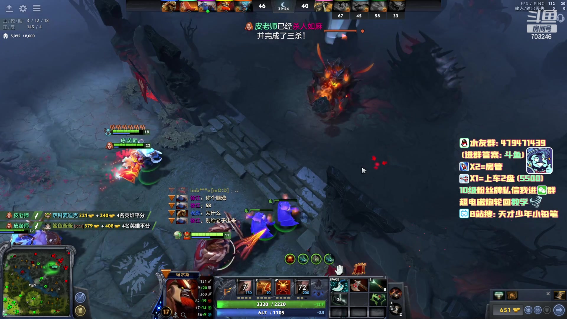 【2023-02-24 17点场】小铅笔HB：排名局1v5绝活蓝猫