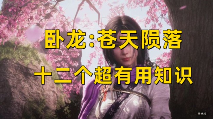 【卧龙】十二个超有用的知识技巧  肯定有你需要的