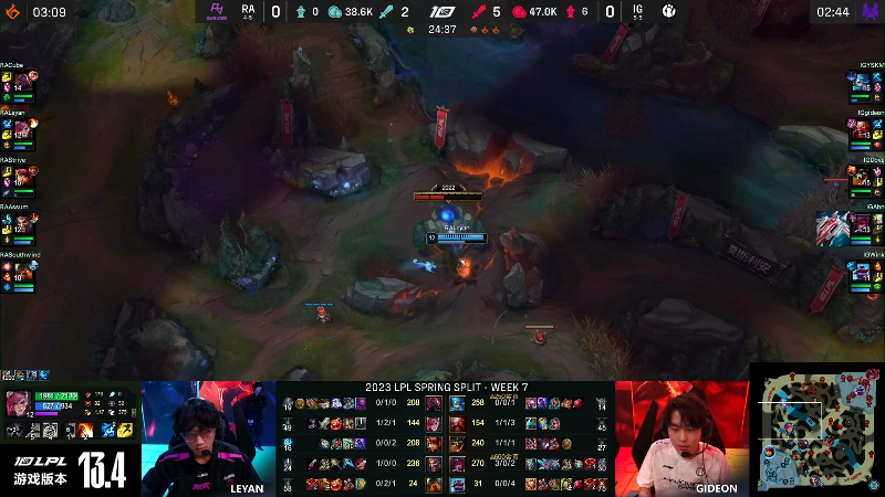 【英雄联盟】英雄联盟赛事的精彩时刻 20230304 12点场