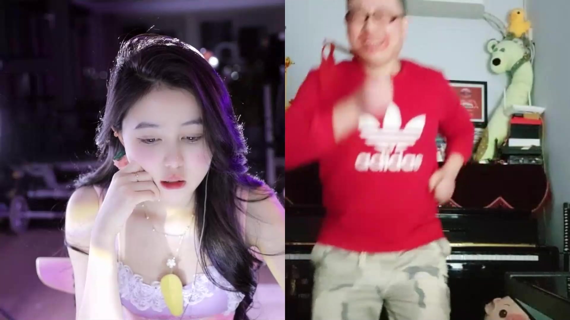 【2023-03-04 03点场】小酒窝翁馨：每天努力健身的小姐姐