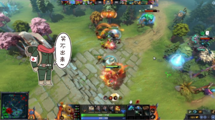 惨兮兮dota2五号位蓝胖食人魔魔法师败北提名时刻