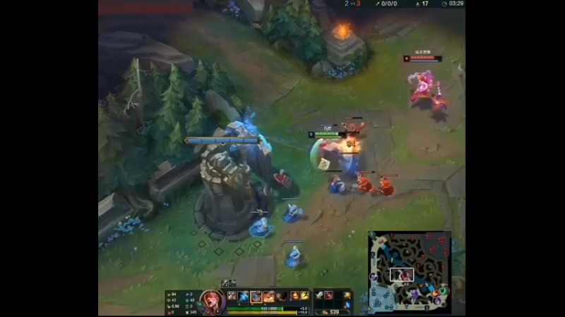 gank的很好，下次不能这样了