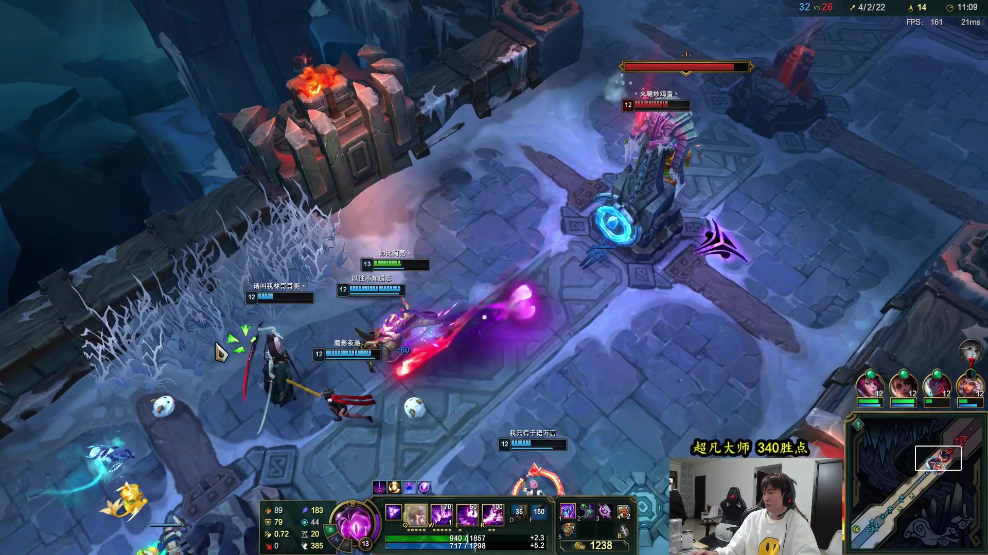 【2023-03-07 09点场】余小C真的很强：余小C：3月冲王者，大师370分！