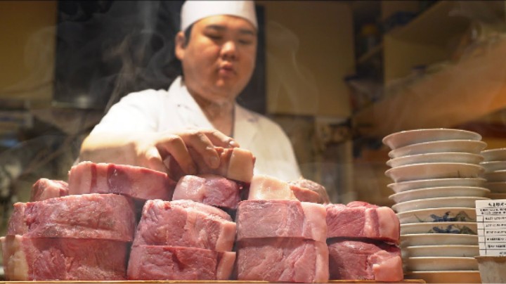 巨肉！还原相扑手特制厚切猪排饭，一碗一斤肉！