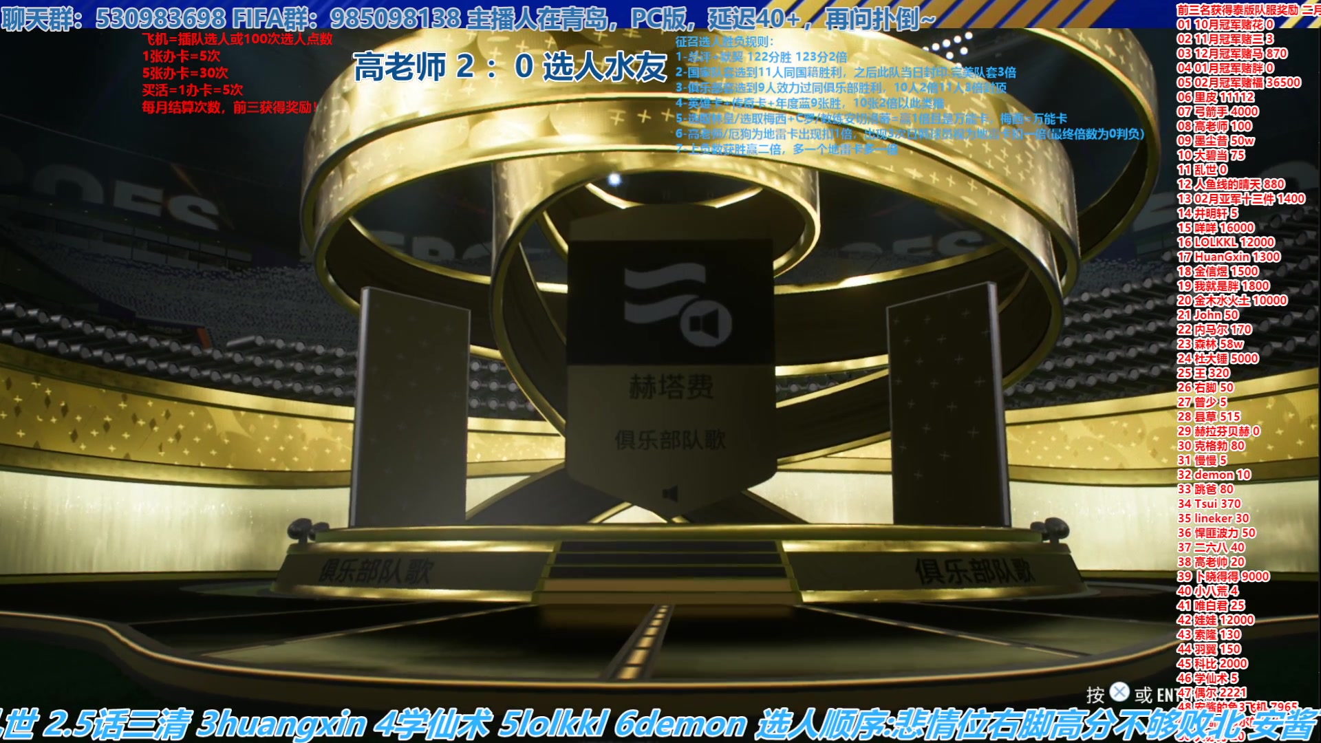 【2023-03-07 14点场】高老师爱足球：FIFA23征召选人，胜负参半，不好猜！