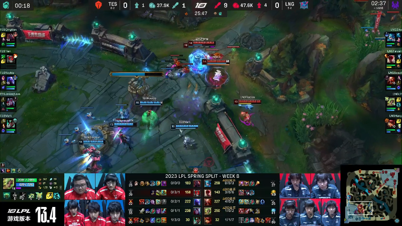 【英雄联盟】英雄联盟赛事的精彩时刻 20230308 15点场